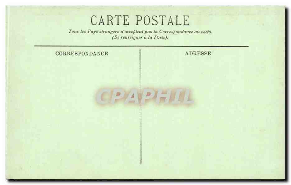CPA Abbeville Eglise Saint Vulfran Bas cote et vieilles orgues — Rückseite