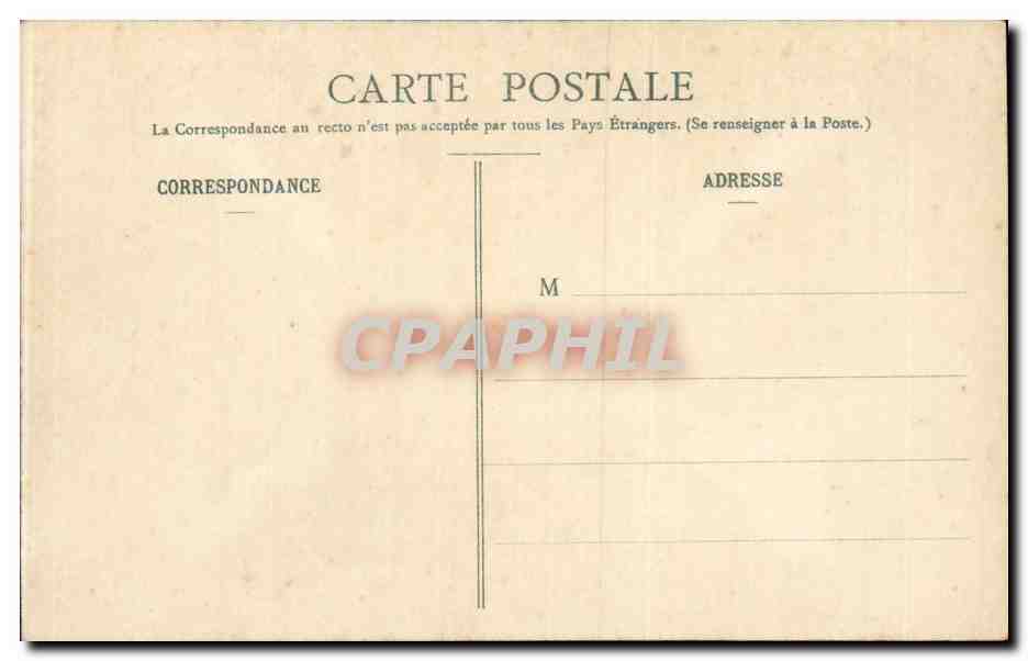 CPA Nancy Souvenir Folklore coiffe Costume — Verso