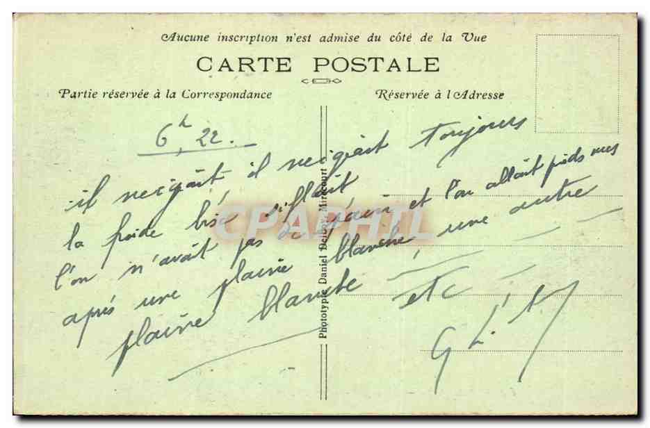 CPA Nancy Vue generale — Verso
