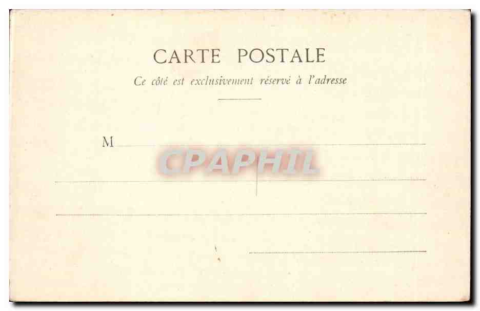 CPA Nancy Hemicycle de la carriere Palais du gouvernement — Verso