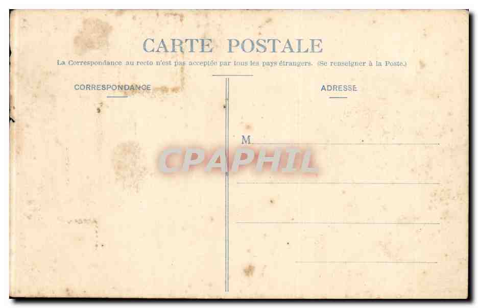 CPA Nancy Porte de la Craffe — Verso