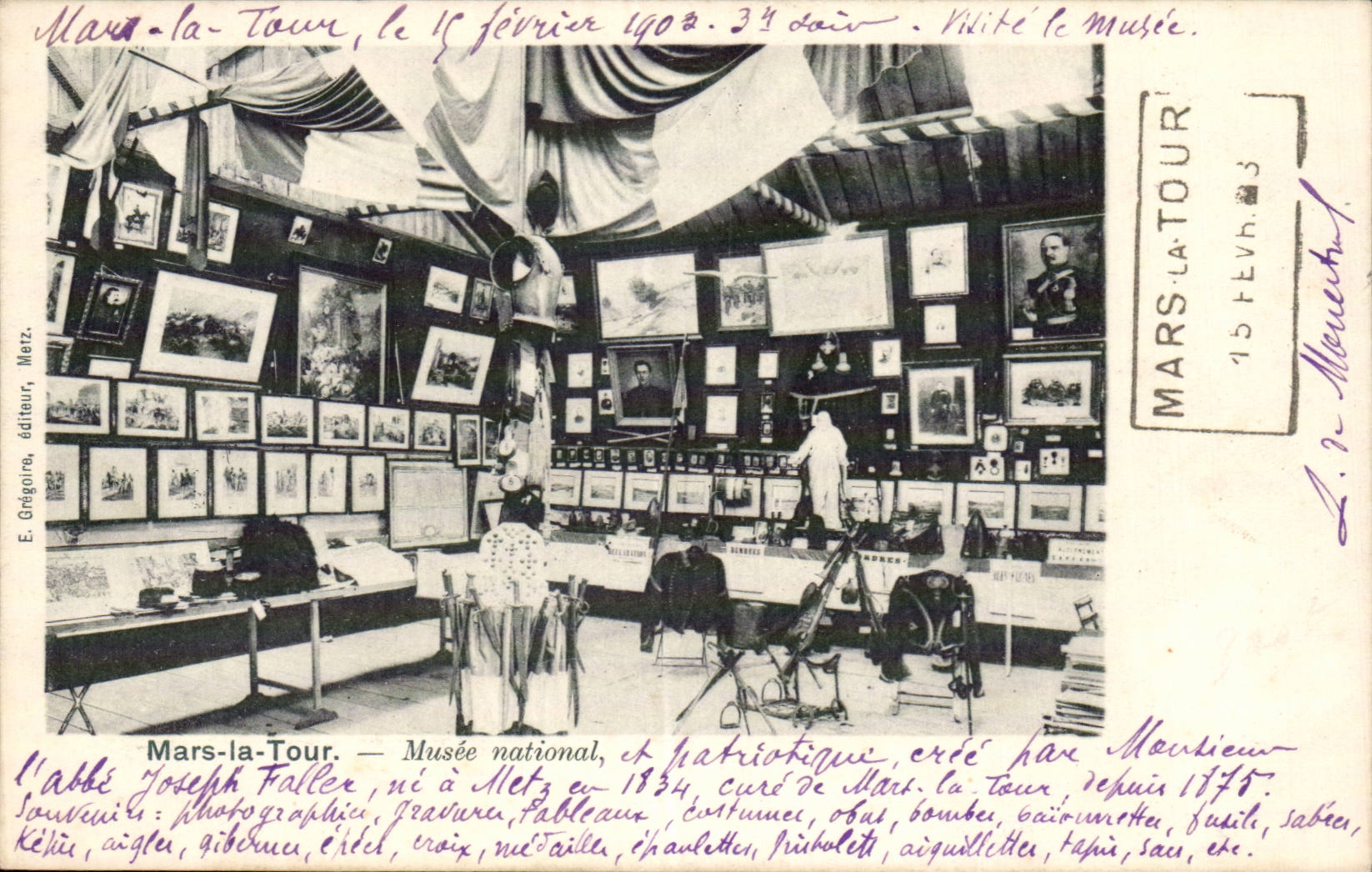 Mars-la-Tour — Musée national et patriotique — E. Grégoire, éditeur, Metz