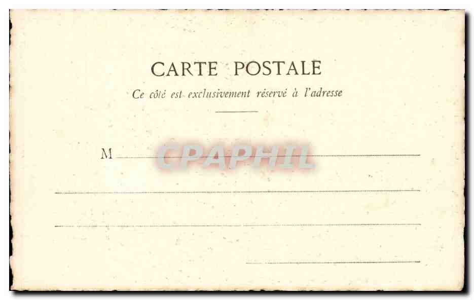 CPA Le vieux Nancy La porte Saint Georges en 1840  — Rückseite