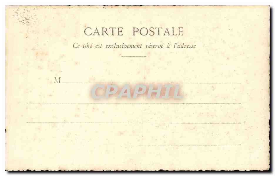 Le Vieux Nancy — La Porte de la Citadelle en 1840 — Phototype A. Bergeret & Cie, Nancy — Verso