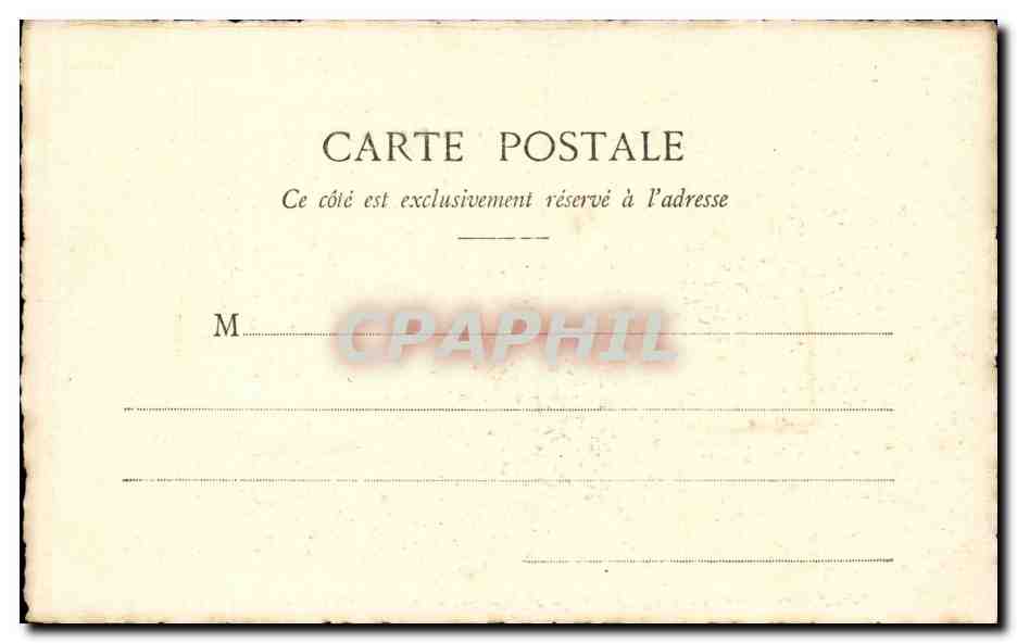 CPA Le vieux Nancy La porte Saint Georges en 1840 — Rückseite