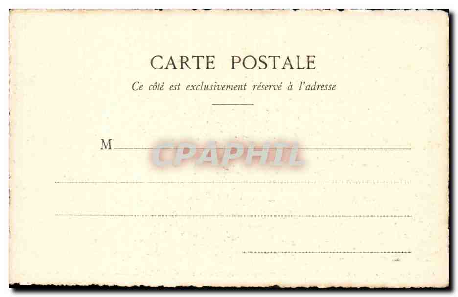 CPA Le vieux Nancy Vue interieure de la porte Saint Jean partie demolie en 1874 — Rückseite