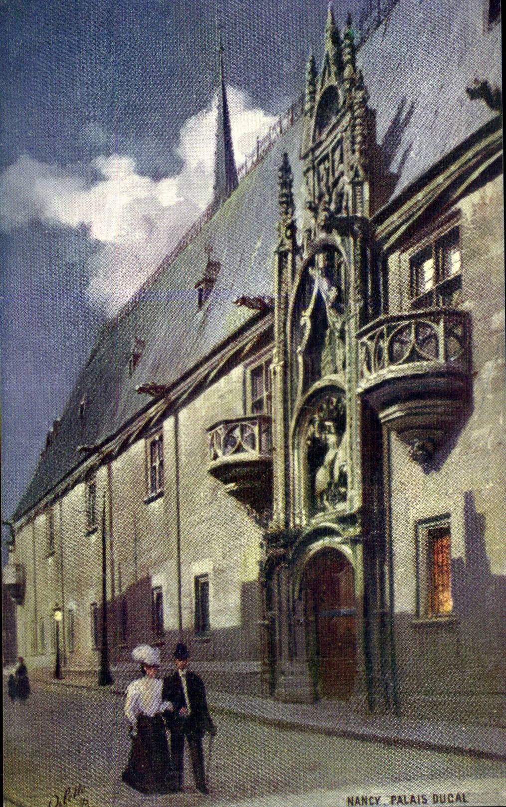 CPA Le vieux Nancy Palais ducal