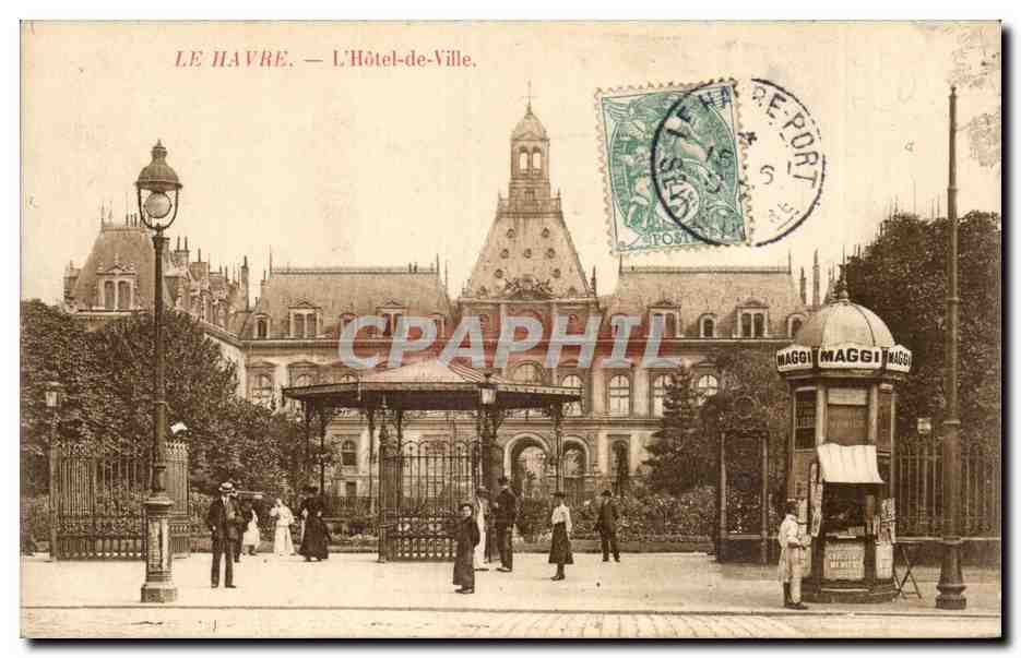 CPA Le Havre Hotel de ville