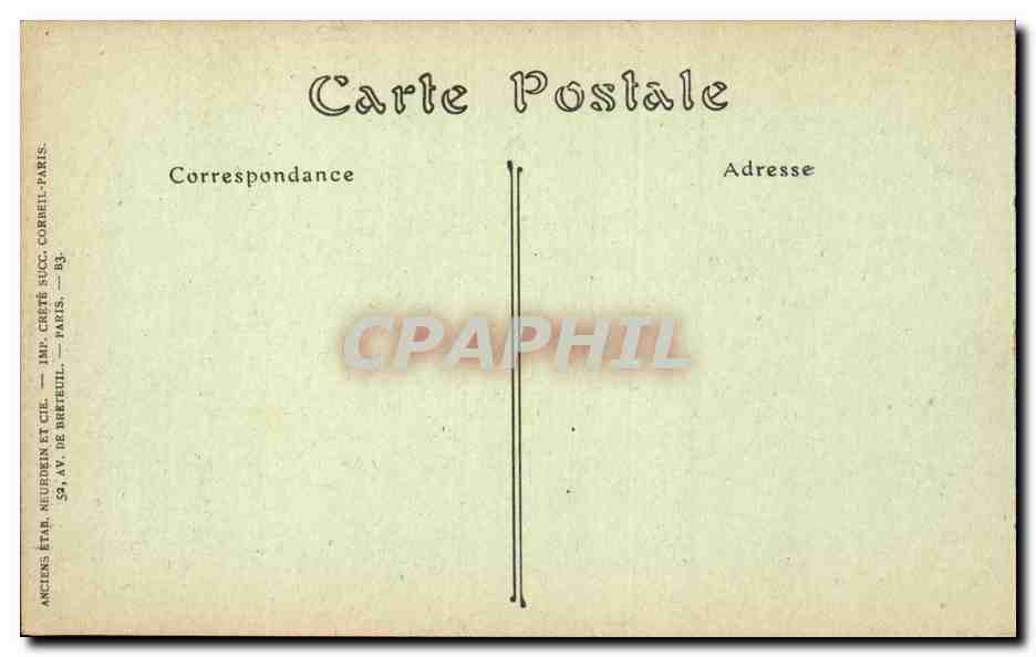 CPA Dieppe Eglise Saint Remi  — Verso