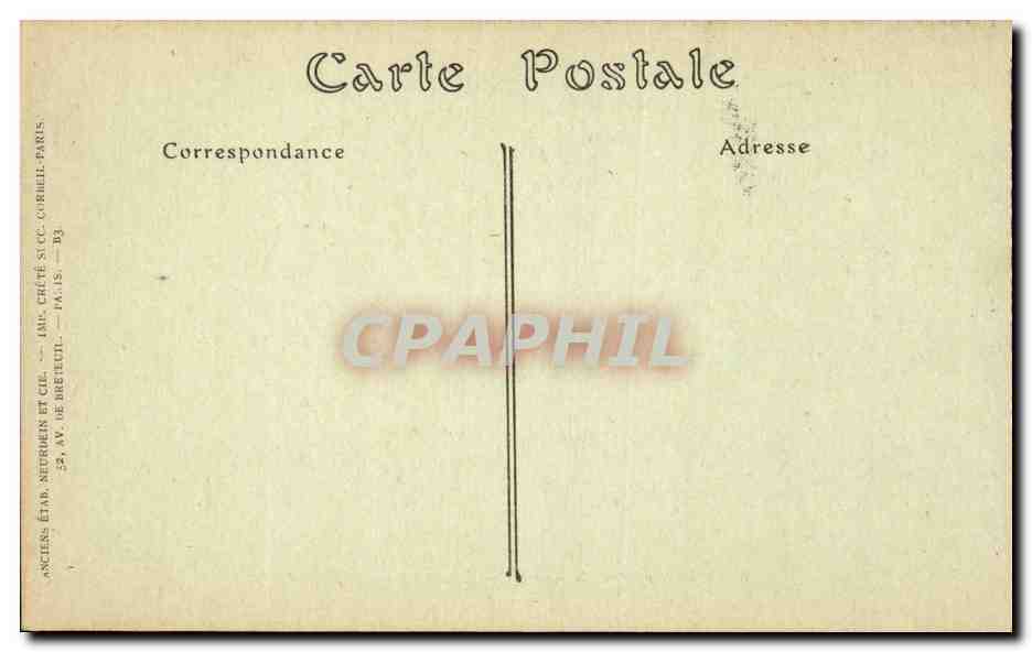 CPA Dieppe La plage et le casino — Rückseite