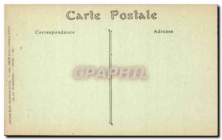 CPA Dieppe Les vieilles tours  — Rückseite