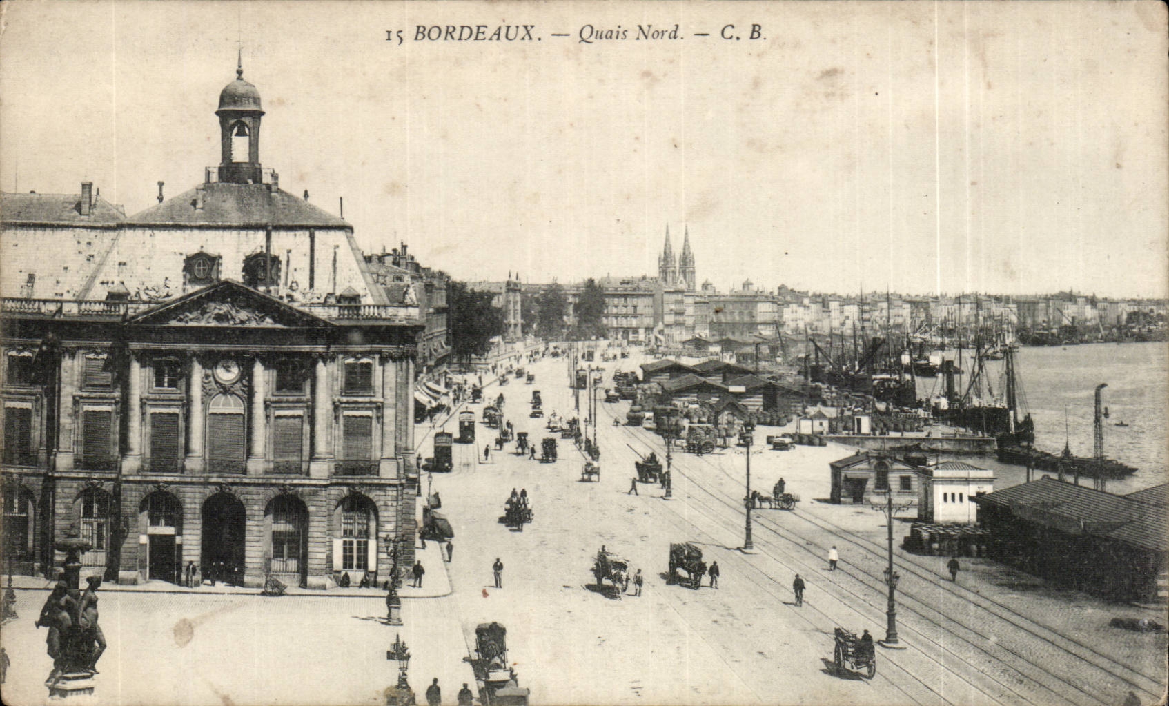 CPA Bordeaux Quais Nord