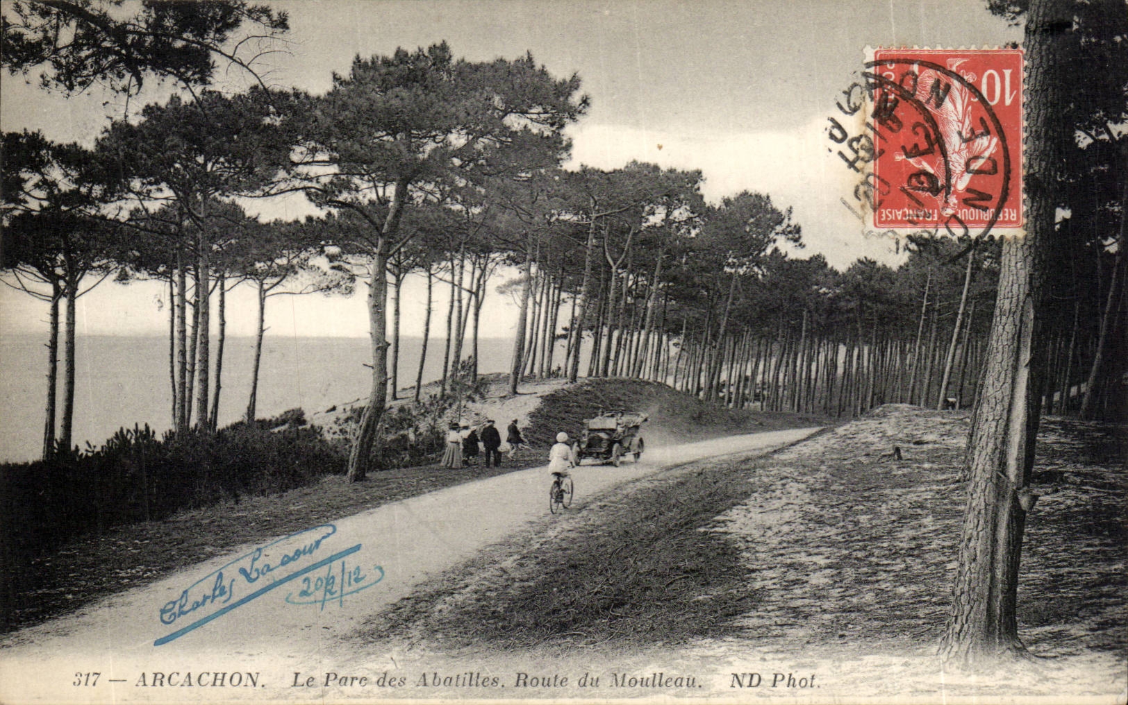 Arcachon — Le Parc des Abatilles, Route du Moulleau — ND Phot.