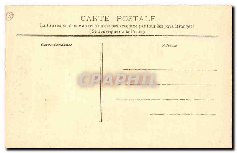 CPA Sens L'ancien hopital transforme en marche  — Verso