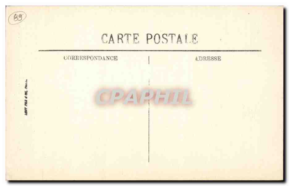 Sens — La Cathédrale. Le Tombeau du Dauphin — ÉL. — Rückseite