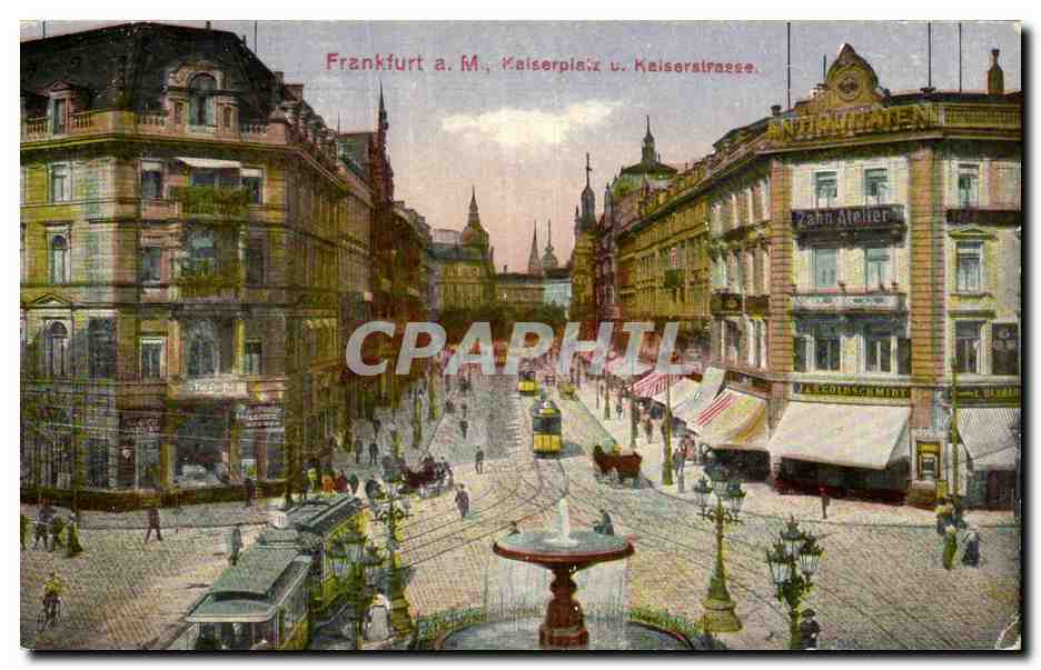 CPA Frankfurt Kairserplatz Kaiserstrasse