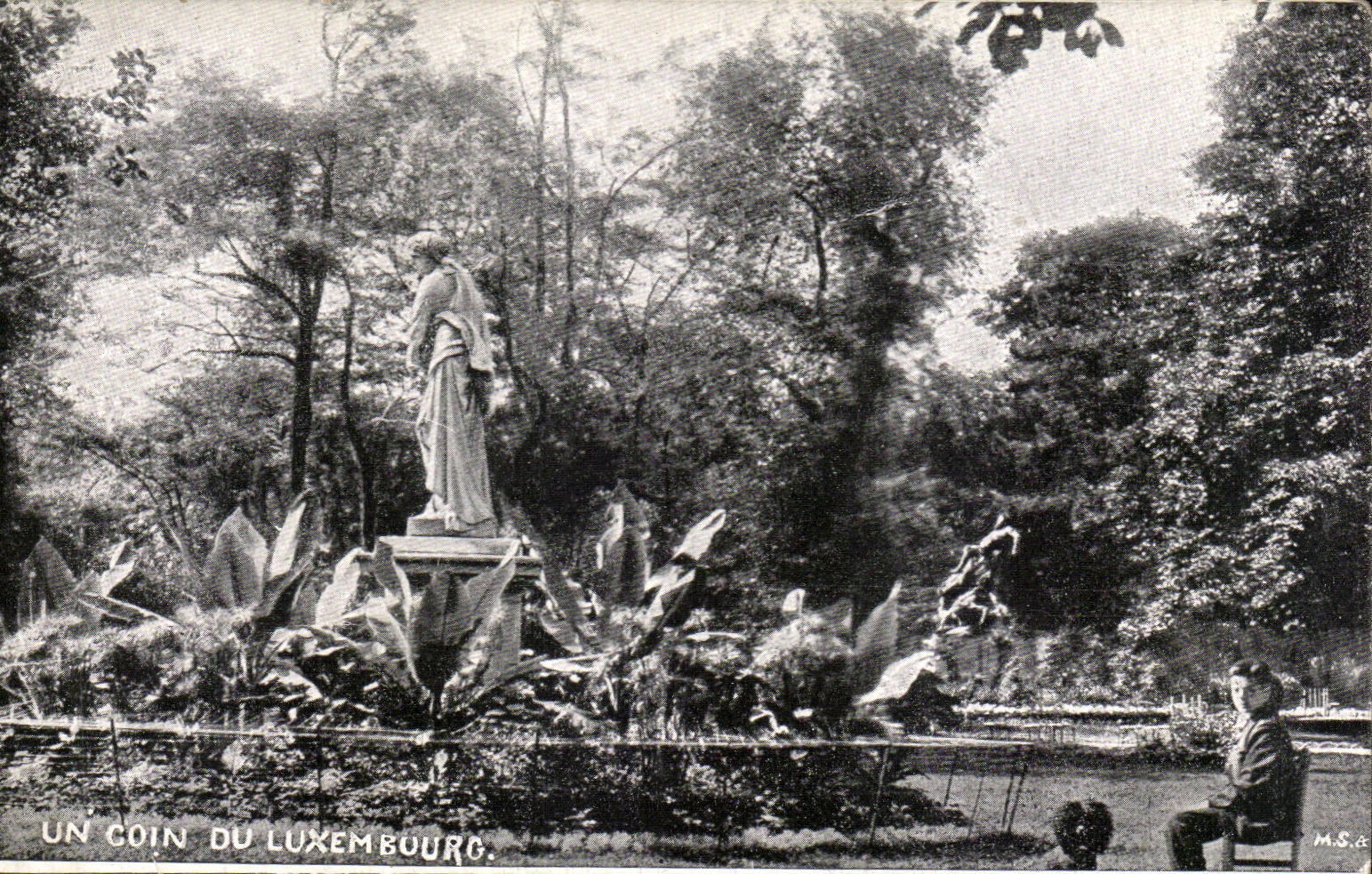 CPA Paris Luxembourg Jardin 