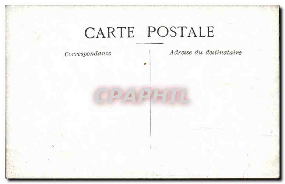 CPA Paris Luxembourg Jardin  — Rückseite