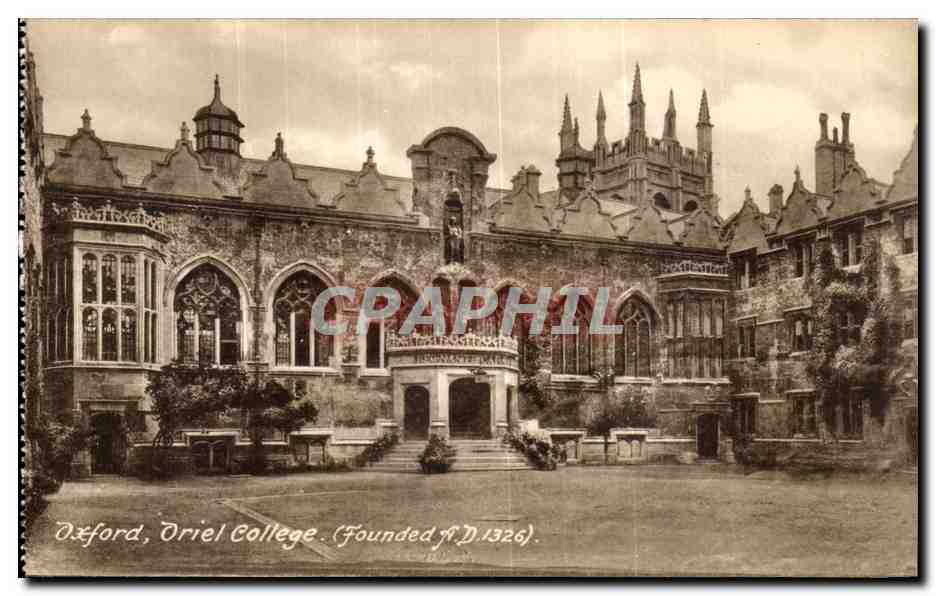 Oxford, Driel College — Fondé en 1326 — Frith's Series, No. 4586