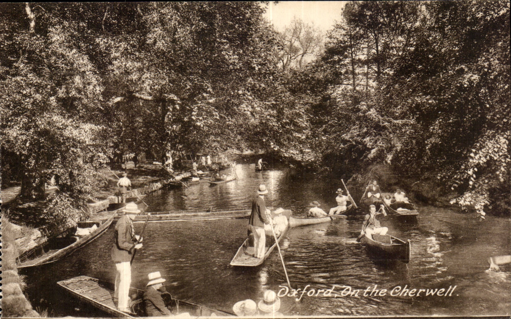 CPA Great Britain Oxford On the Cherwell