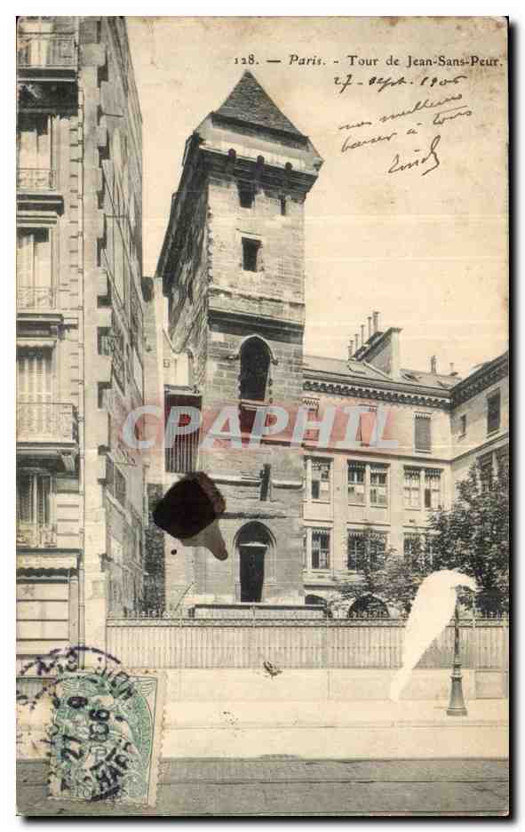 Paris — Tour de Jean-Sans-Peur — Éditeur inconnu, n° 128