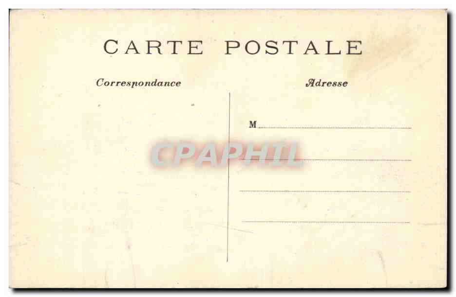 CPA Paris Le pont d'iena et le Trocadero — Rückseite