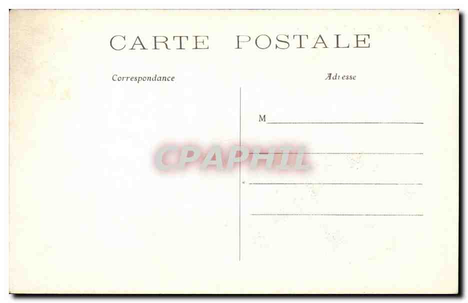 CPA Paris Le pont d'iena et le Trocadero — Rückseite