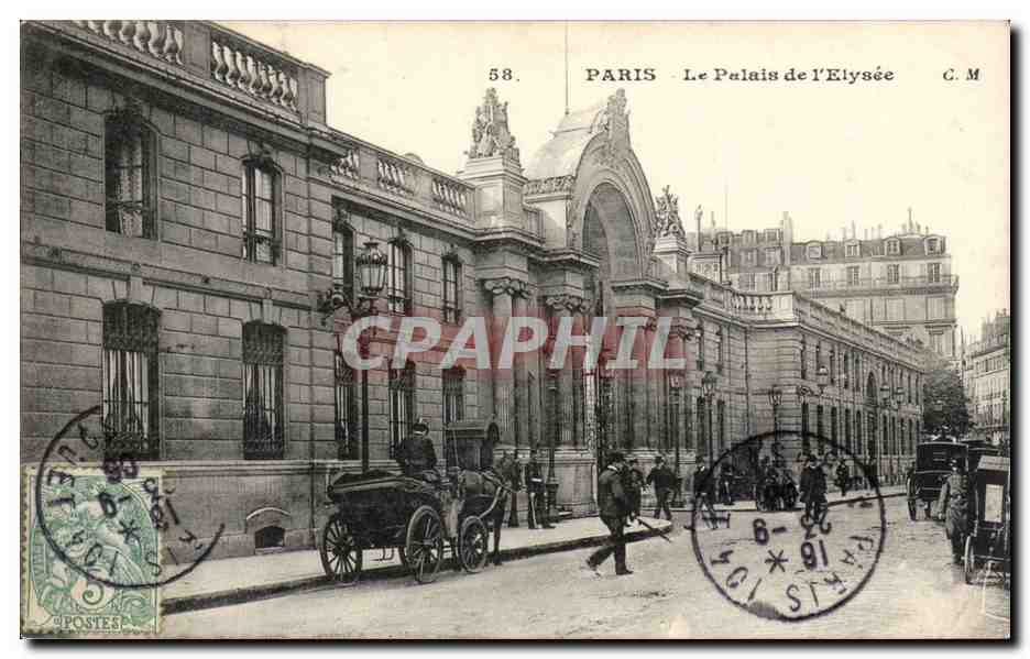 Paris CPA Palais de l'Elysee