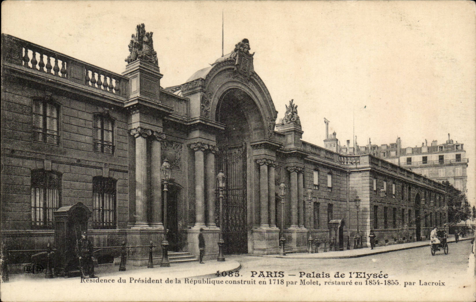 Paris CPA Palais de l'Elysee