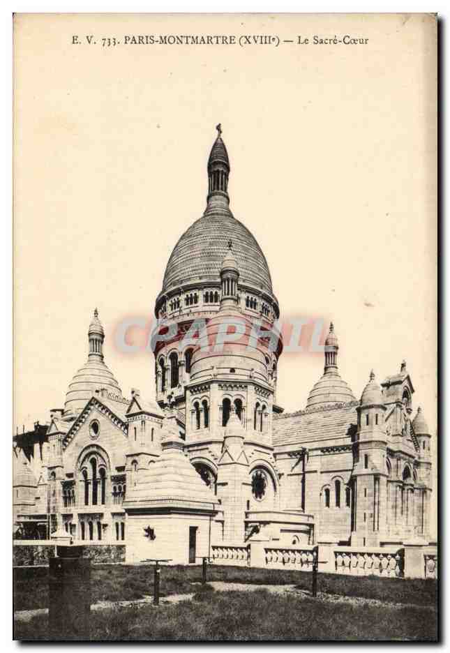 Paris CPA Le sacre Coeur