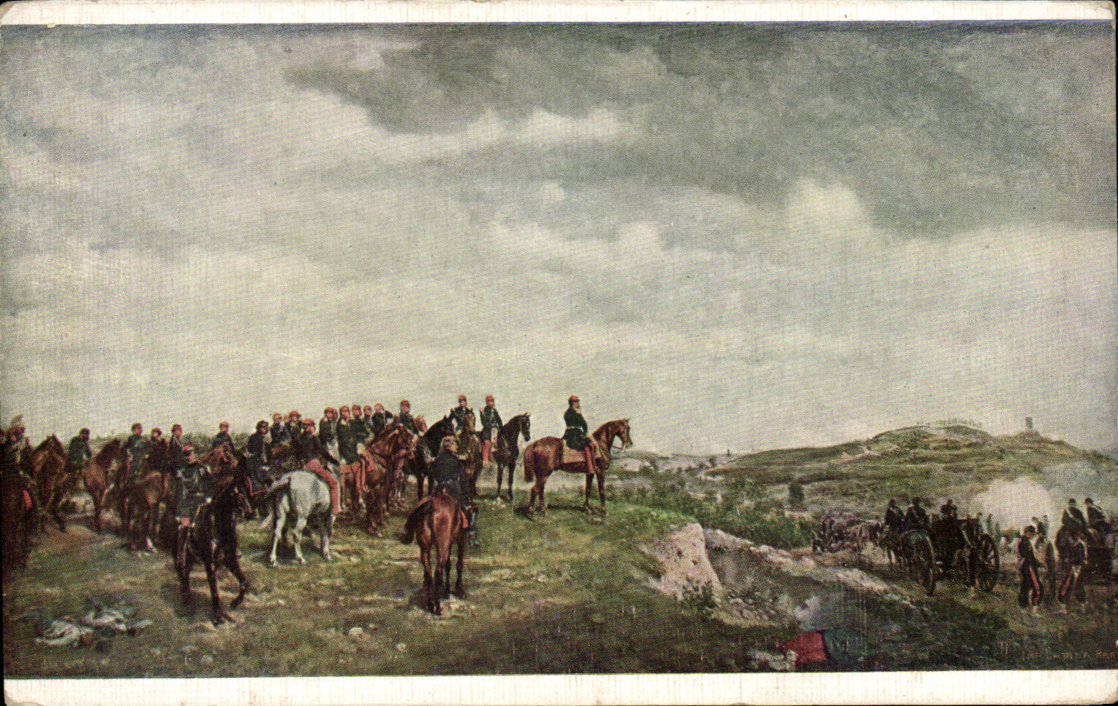 CPA Paris Musee du Louvre Meissonnier Solferino Napoleon