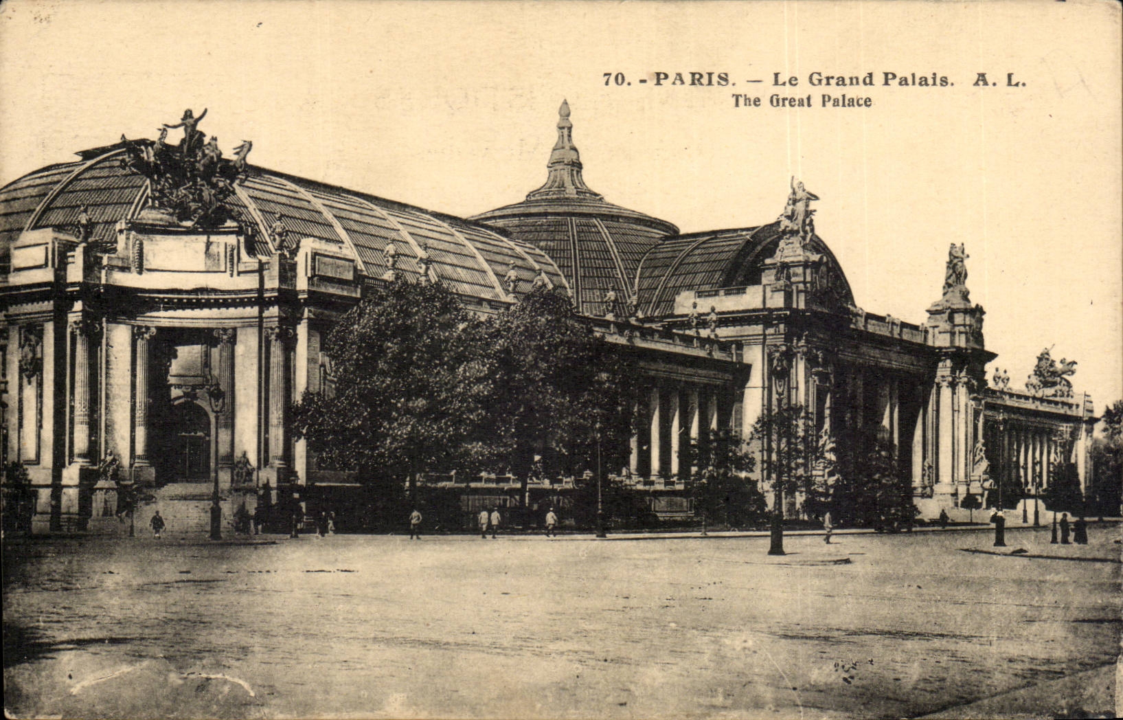 Paris CPA Le grand palais