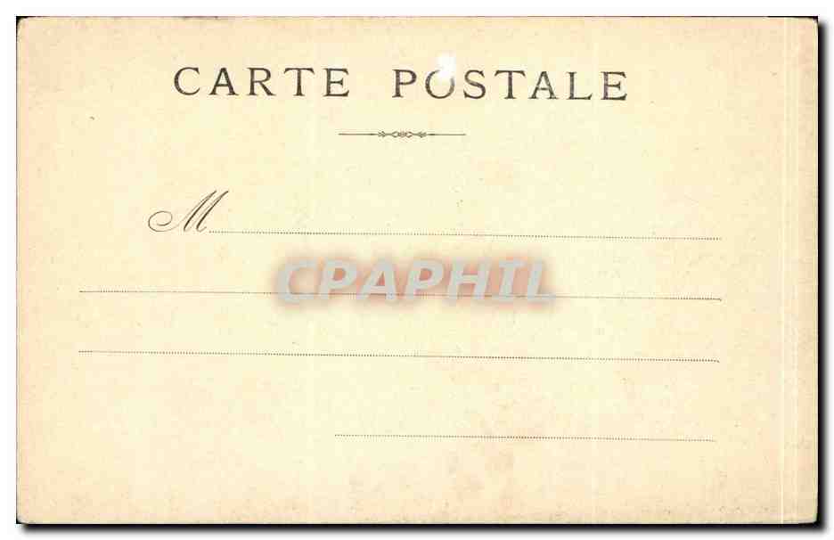 Paris CPA Place des Victoires — Rückseite