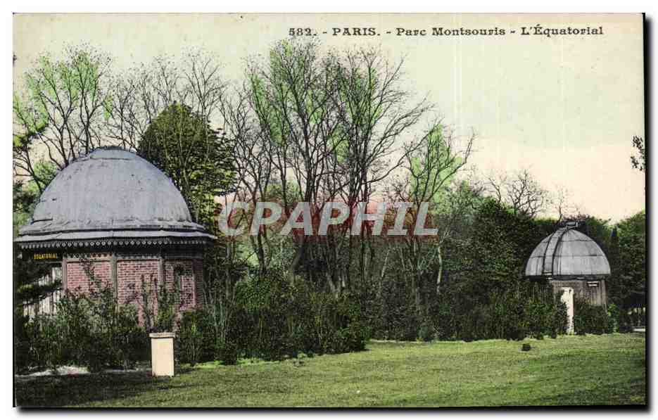 Paris CPA Pavillon mauresque L'equatorial Observatoire