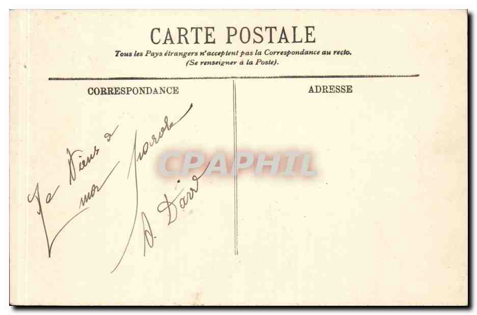 CPA Paris Bois de Boulogne Entre les deux lacs Caleches — Rückseite