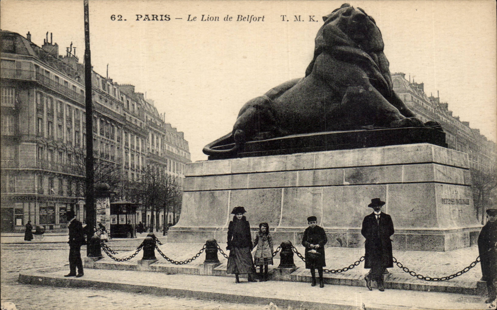CPA Paris Lion de Belfort