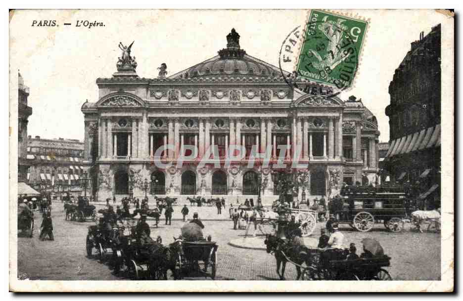 Paris CPA L'opera