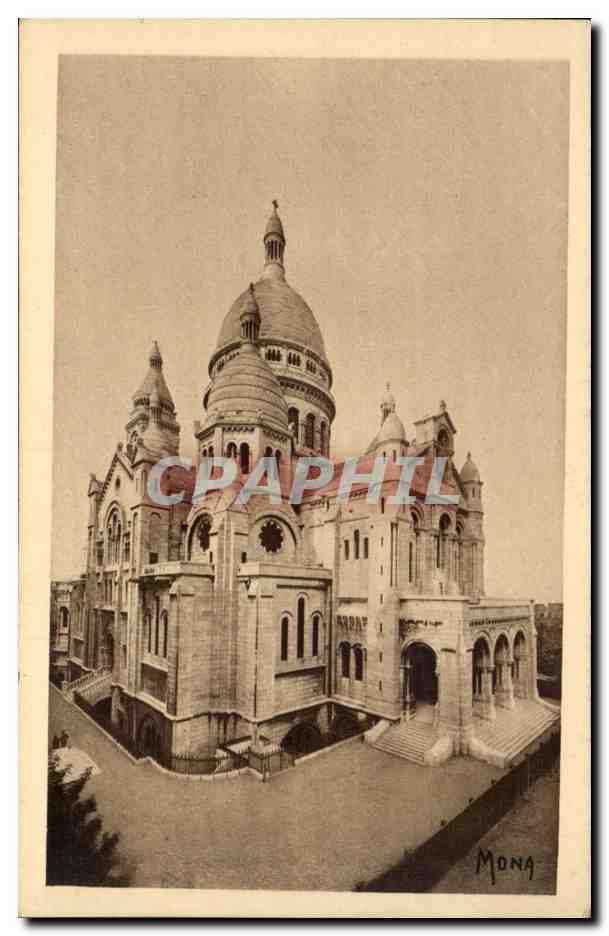 Paris CPA Basilique du Sacre Coeur de Montmartre 