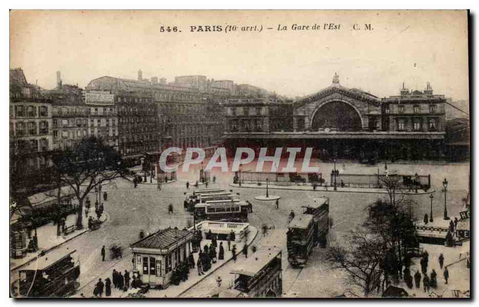 CPA Paris Gare de l'est