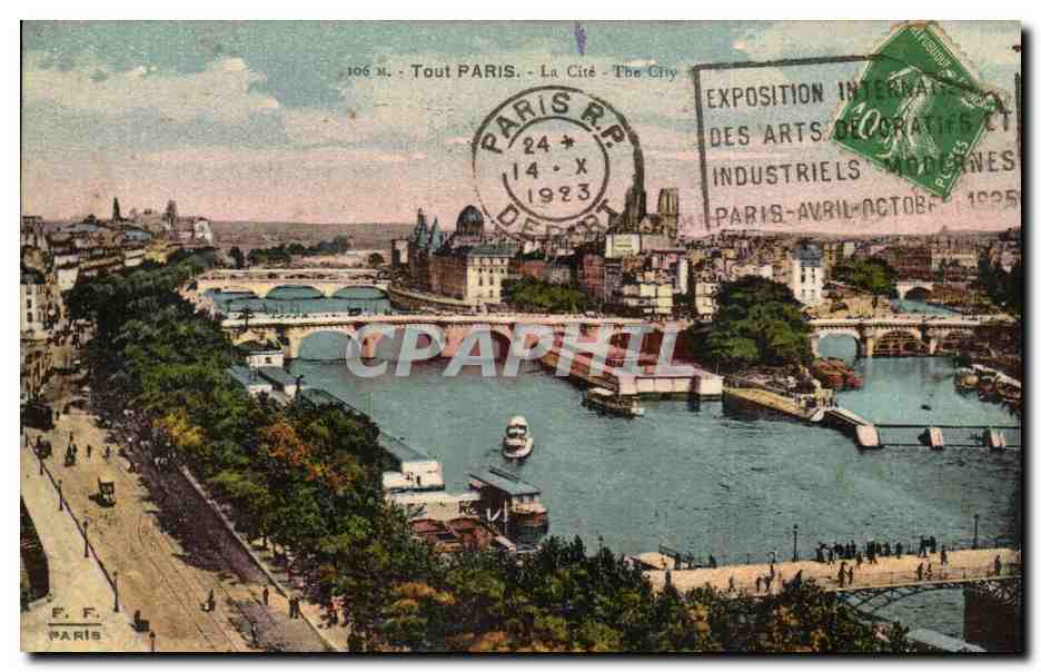 CPA Paris La cite