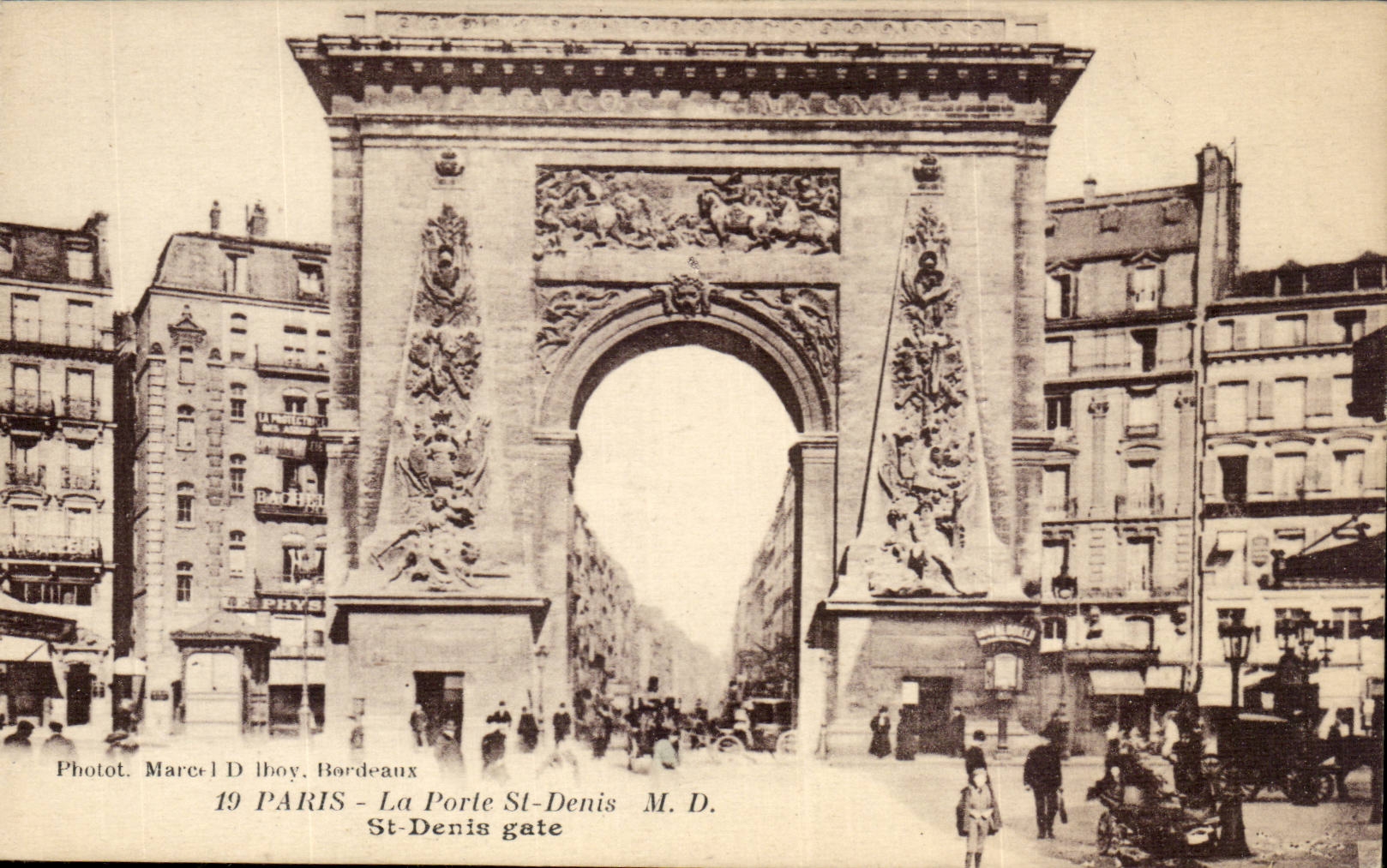 CPA Paris Porte St Denis