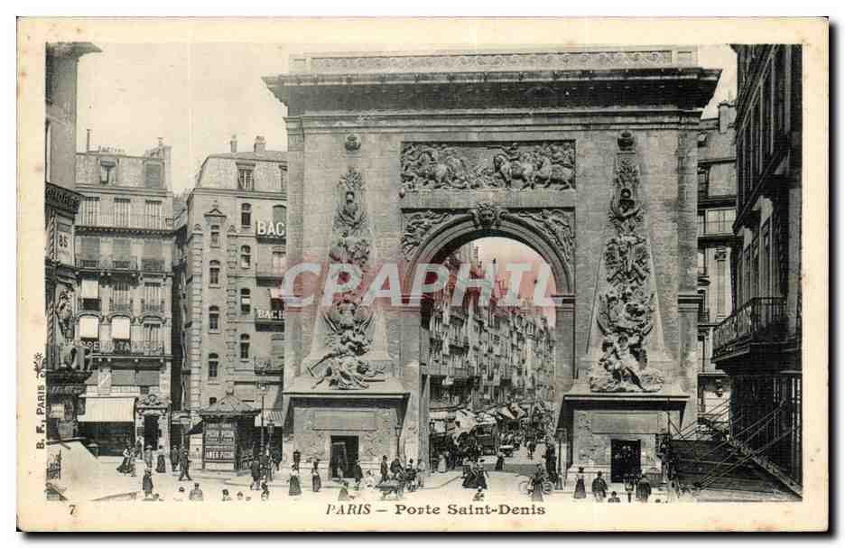 CPA Paris Porte St Denis