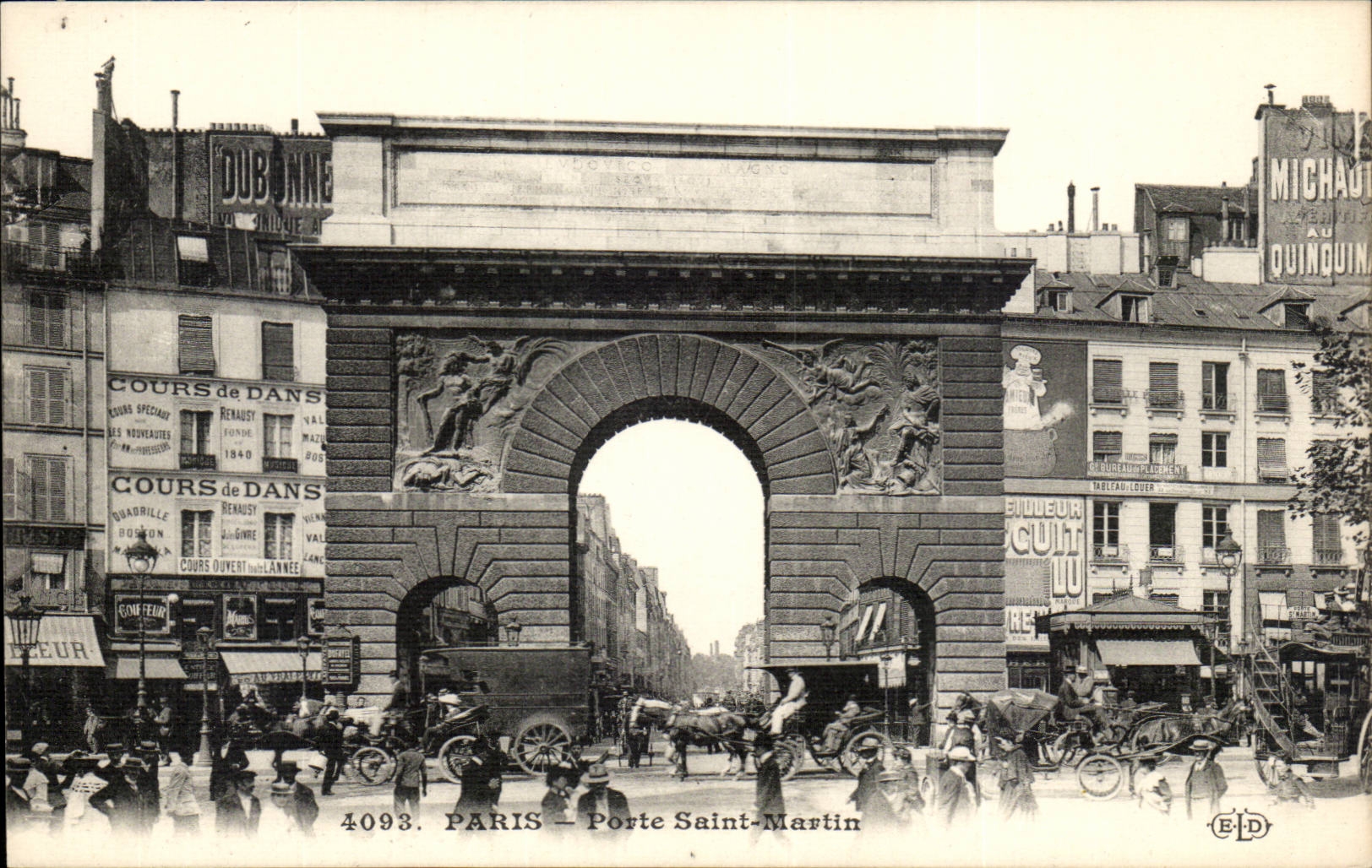 CPA Paris Porte St Martin