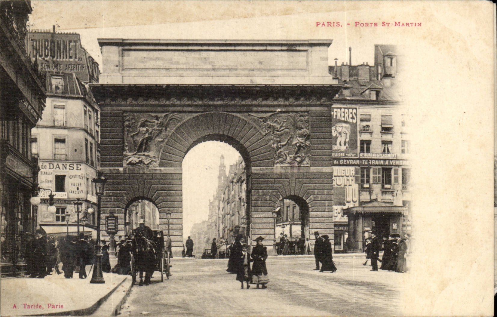 CPA Paris Porte St Martin