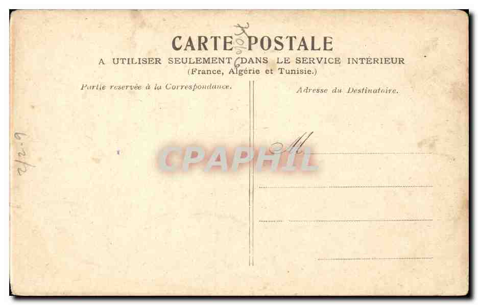 Paris CPA Boulevard Bonne Nouvelle — Rückseite