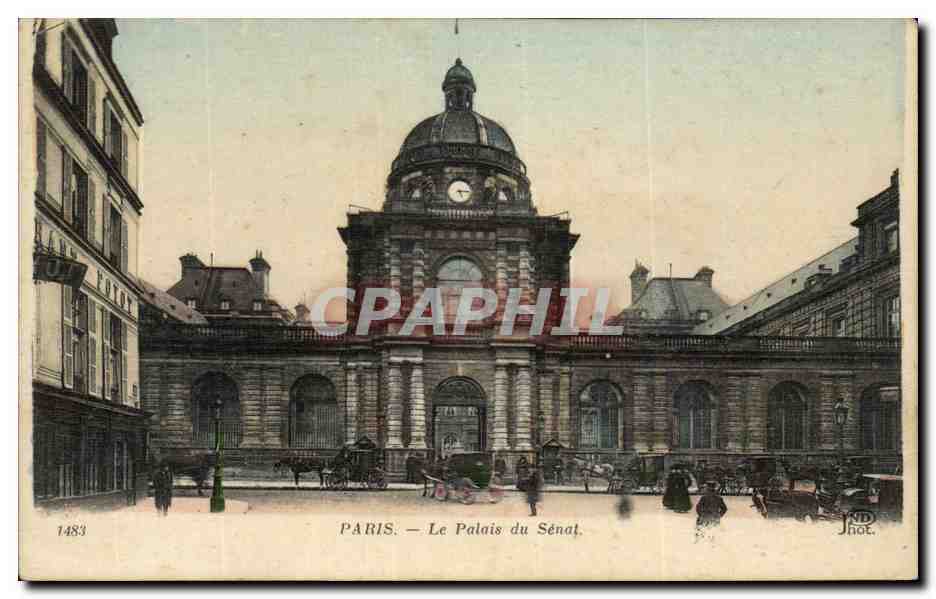 Paris CPA Palais du Senat