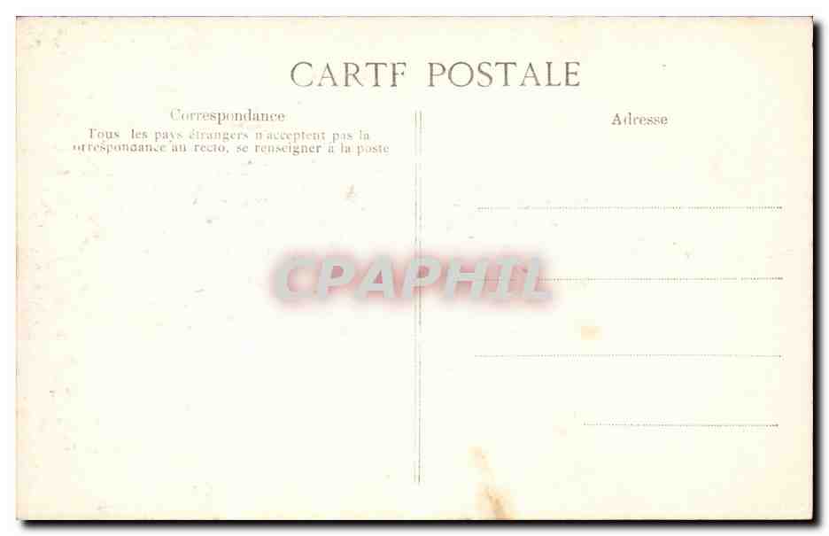 Paris CPA Comedie Francaise Le foyer — Verso