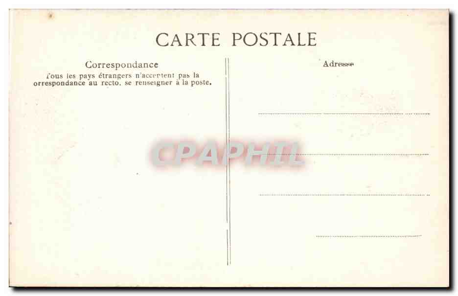 Paris CPA Val de Grace l'eglise — Rückseite