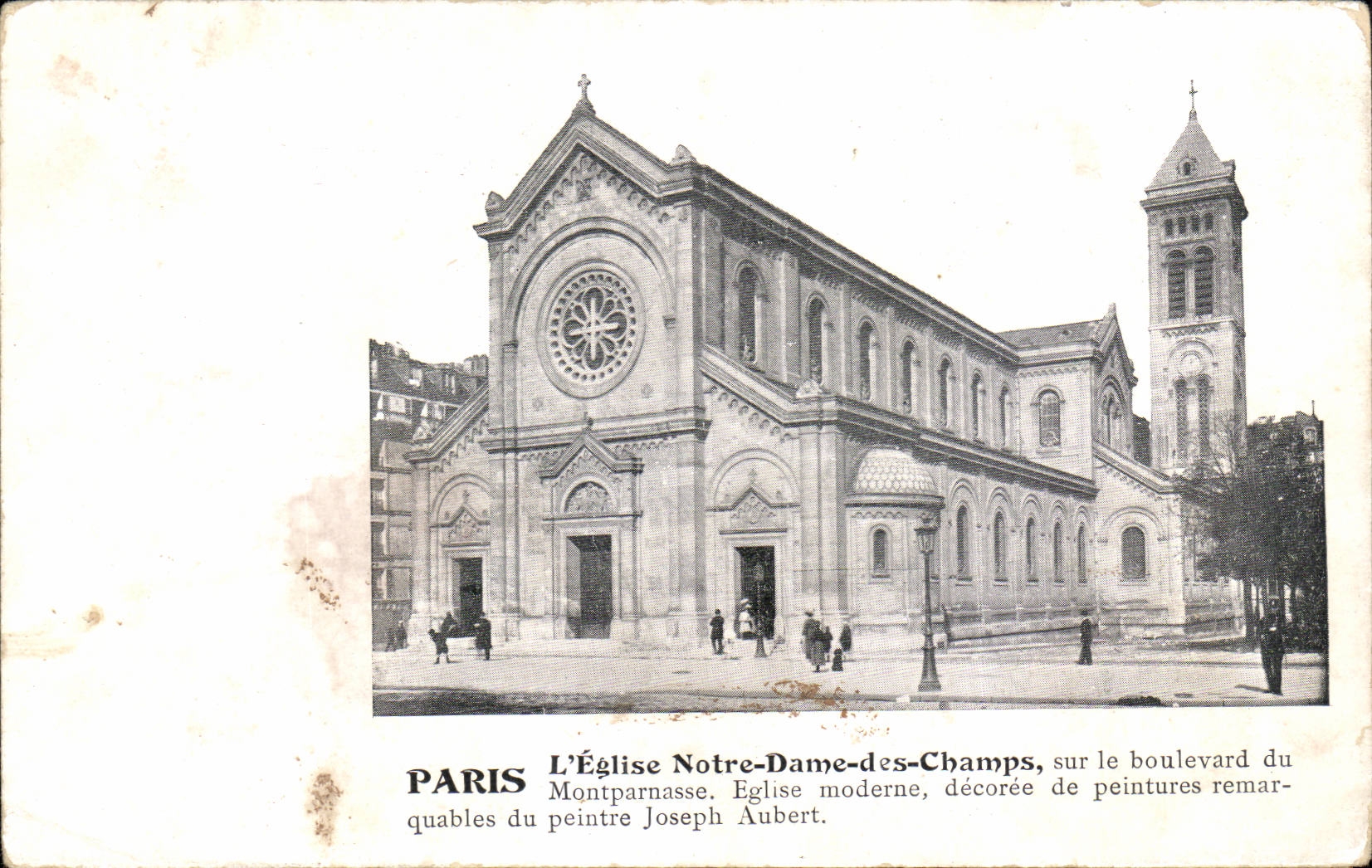 Paris CPA Eglise Notre Dame des Champs 