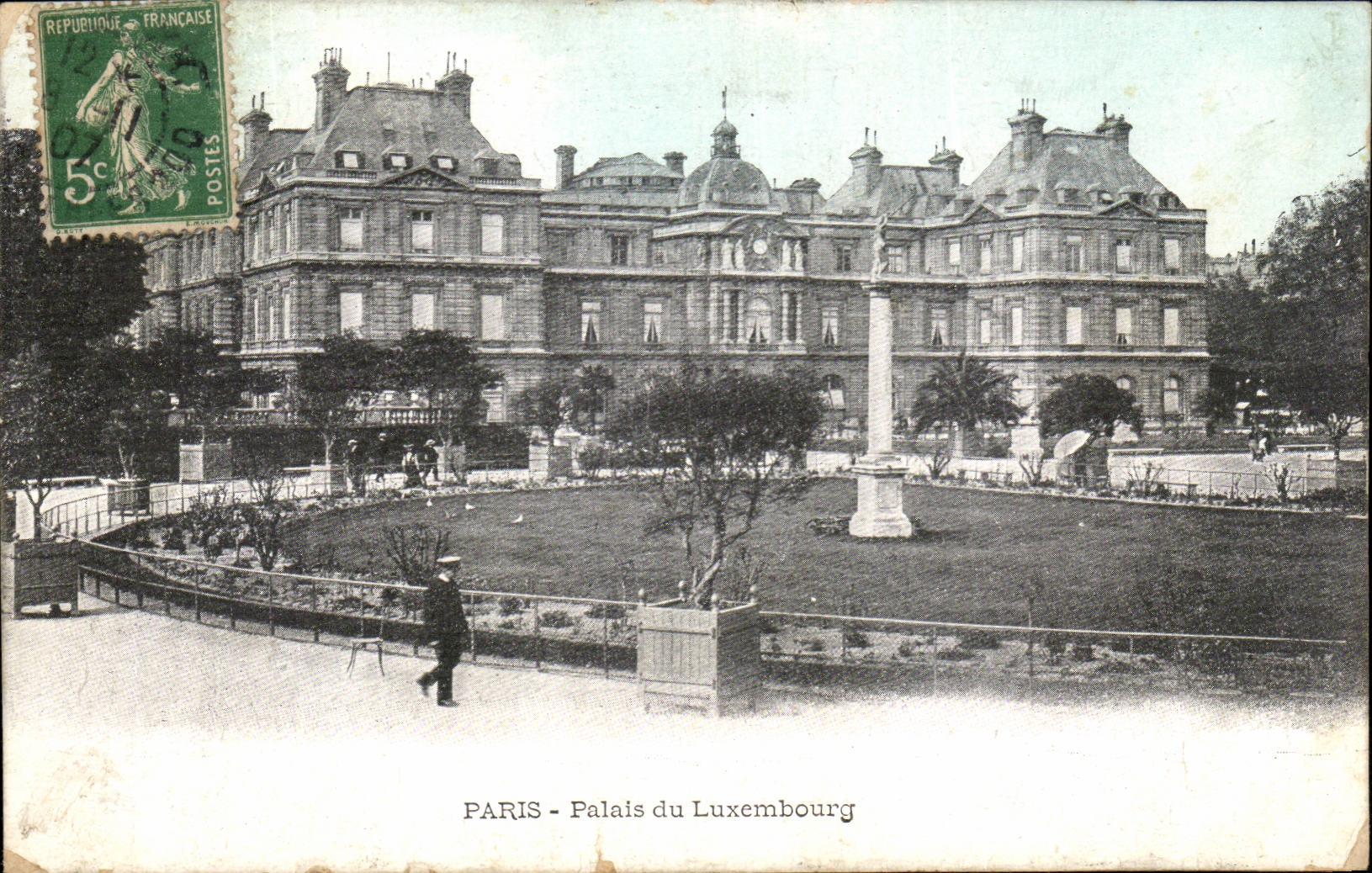 Paris CPA Palais du Luxembourg